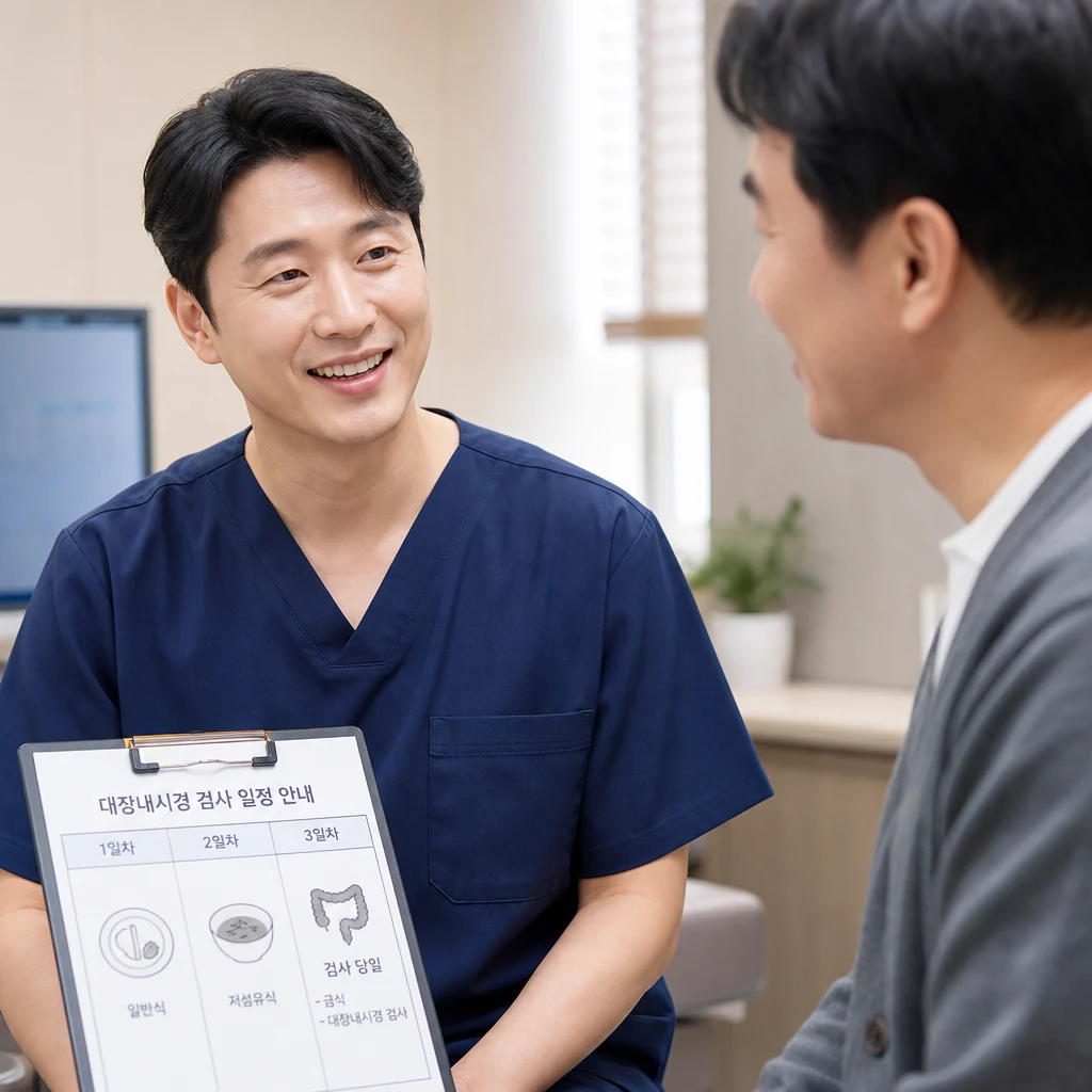 용현동 대장내시경 검사의 전체 소요 시간